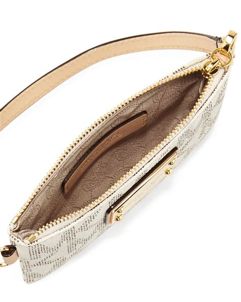 michael kors clutch wrist band|Michael Kors clutch crossbody.